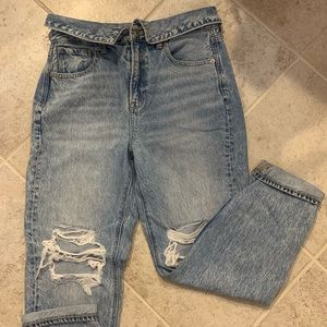 American Eagle Fold Over Jeans